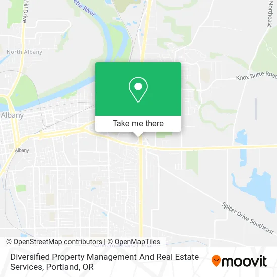 Diversified Property Management And Real Estate Services map