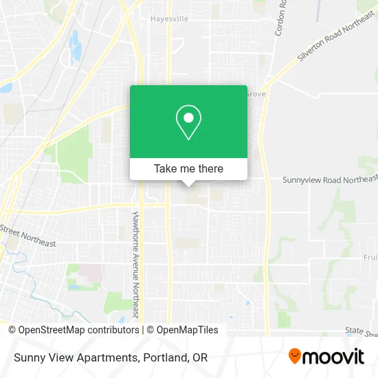 Sunny View Apartments map