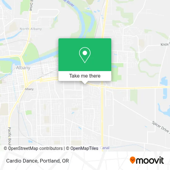 Cardio Dance map