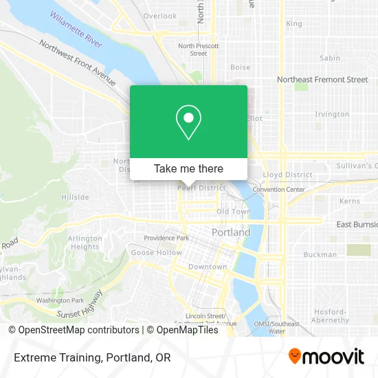Extreme Training map