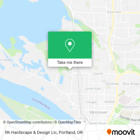 Rh Hardscape & Design Llc map