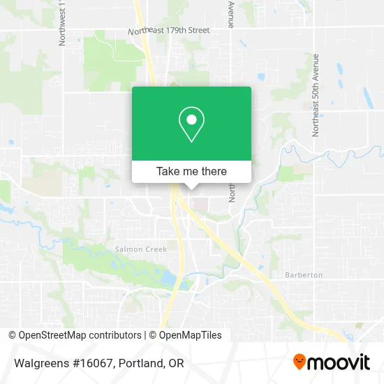 Walgreens #16067 map