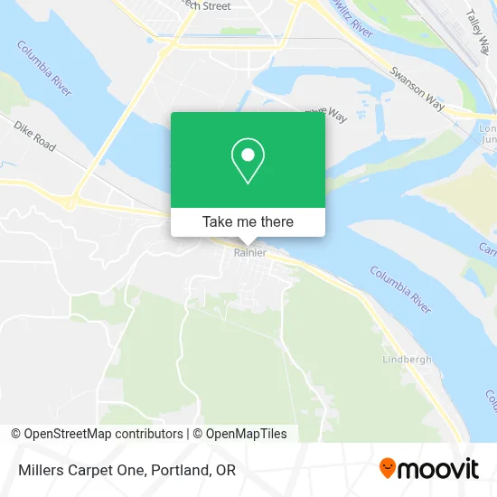 Millers Carpet One map