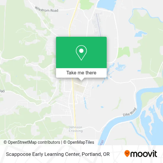 Scappoose Early Learning Center map