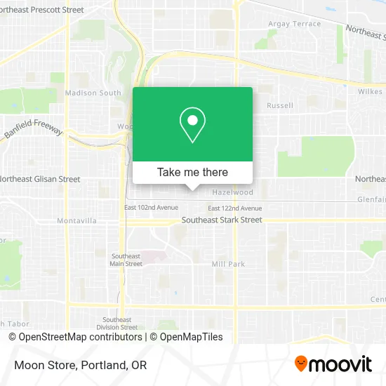 Moon Store map