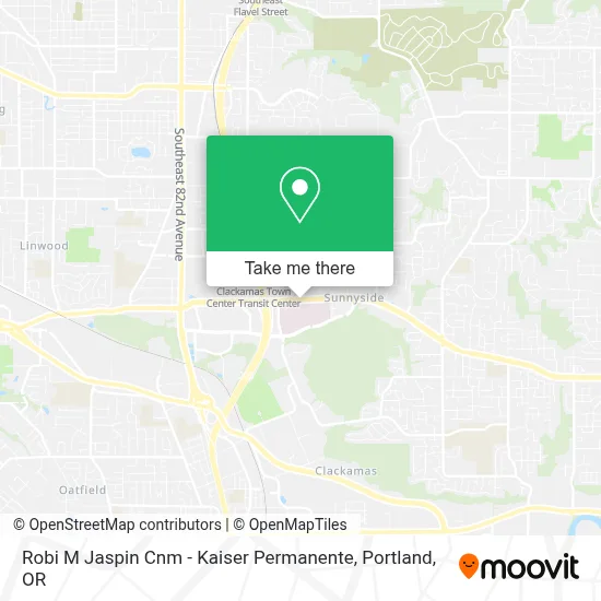 Robi M Jaspin Cnm - Kaiser Permanente map