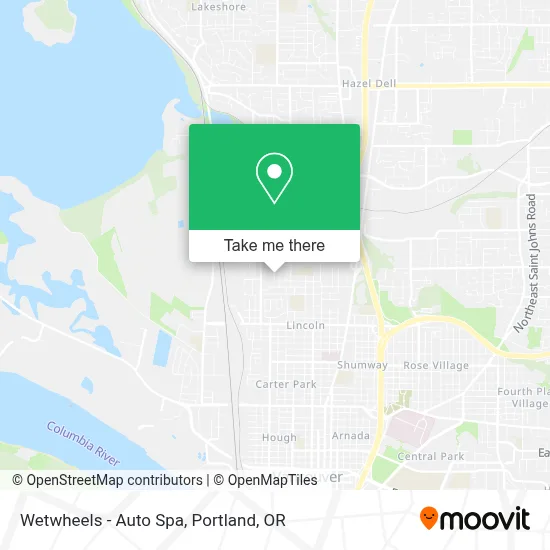 Wetwheels - Auto Spa map