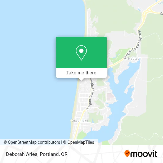 Deborah Aries map