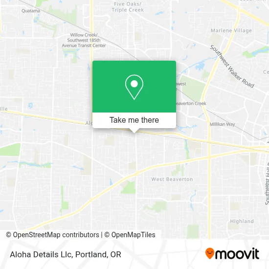 Aloha Details Llc map