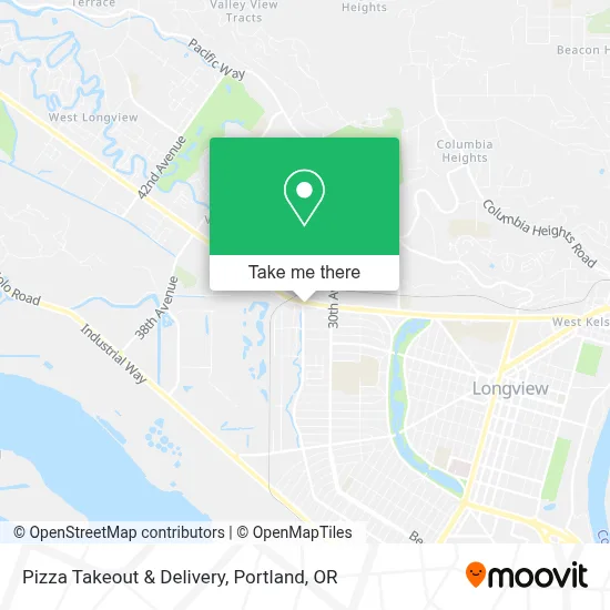 Pizza Takeout & Delivery map