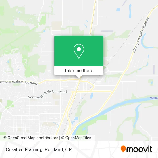 Creative Framing map