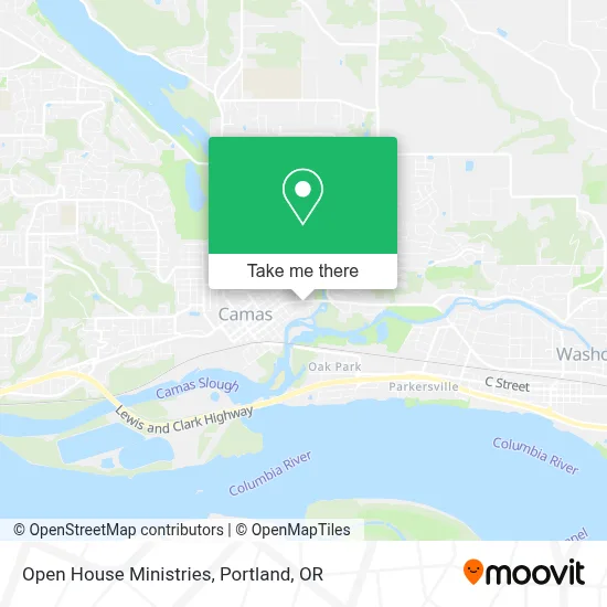 Open House Ministries map