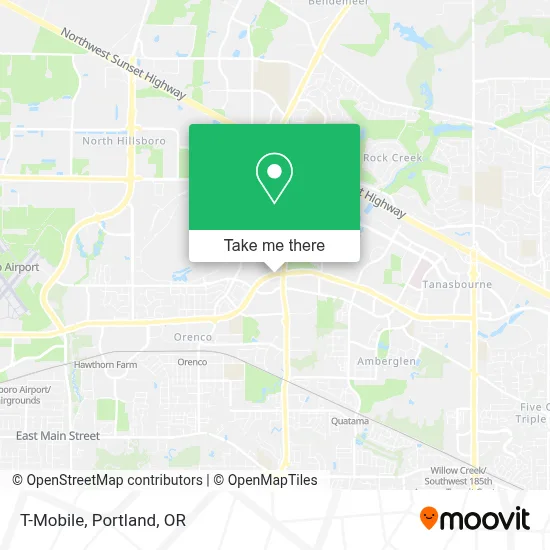 T-Mobile map