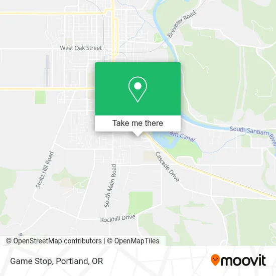 Game Stop map