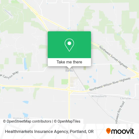 Healthmarkets Insurance Agency map