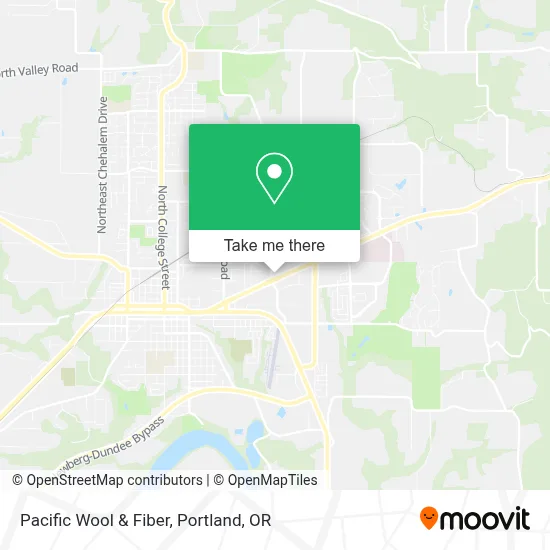Pacific Wool & Fiber map