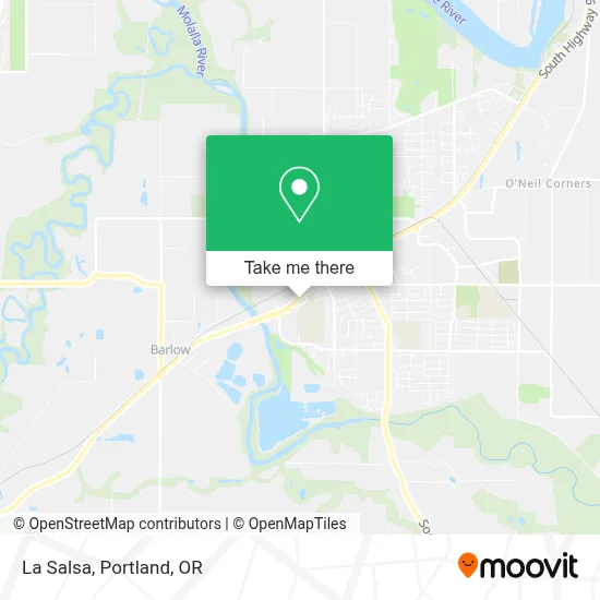 La Salsa map