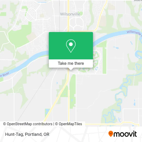 Hunt-Tag map