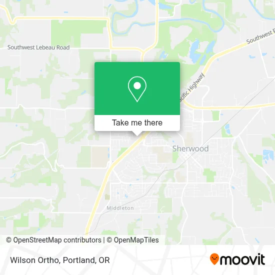 Wilson Ortho map