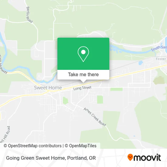 Going Green Sweet Home map