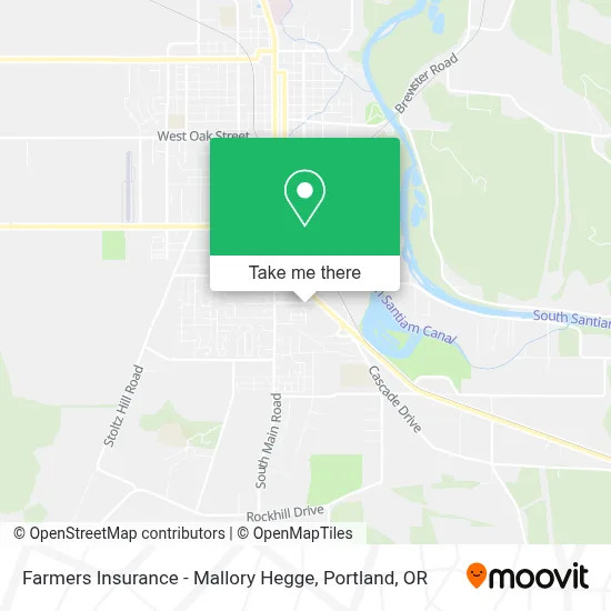 Farmers Insurance - Mallory Hegge map