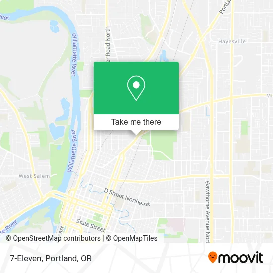 7-Eleven map