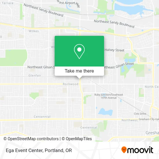 Ega Event Center map