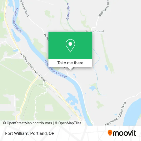 Fort William map