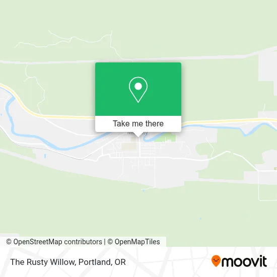 The Rusty Willow map