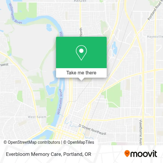 Everbloom Memory Care map