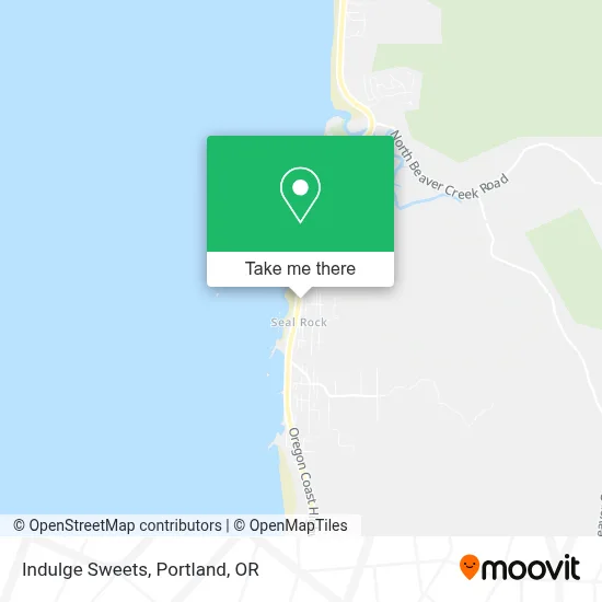 Indulge Sweets map