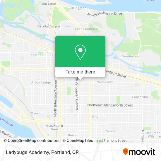 Ladybugs Academy map