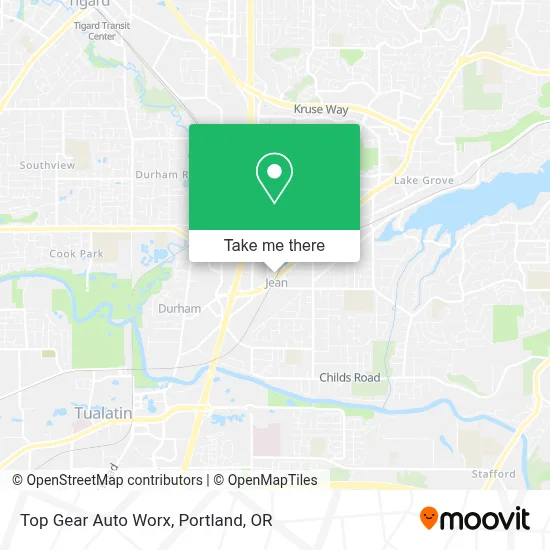Top Gear Auto Worx map