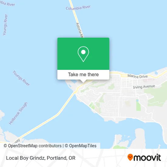 Local Boy Grindz map