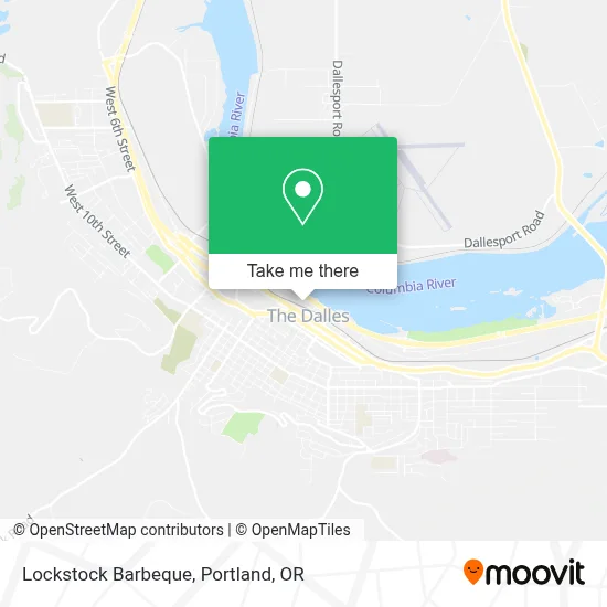 Lockstock Barbeque map