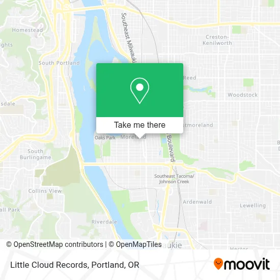 Little Cloud Records map