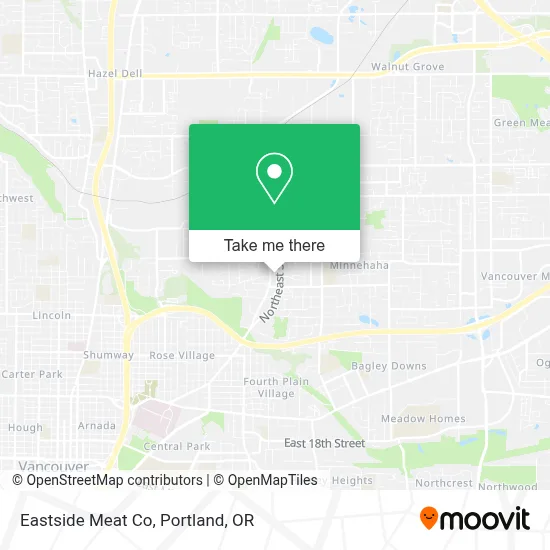 Eastside Meat Co map