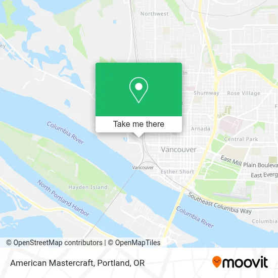 American Mastercraft map