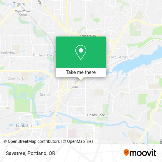 Savatree map