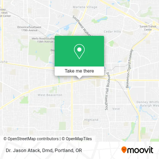 Dr. Jason Atack, Dmd map