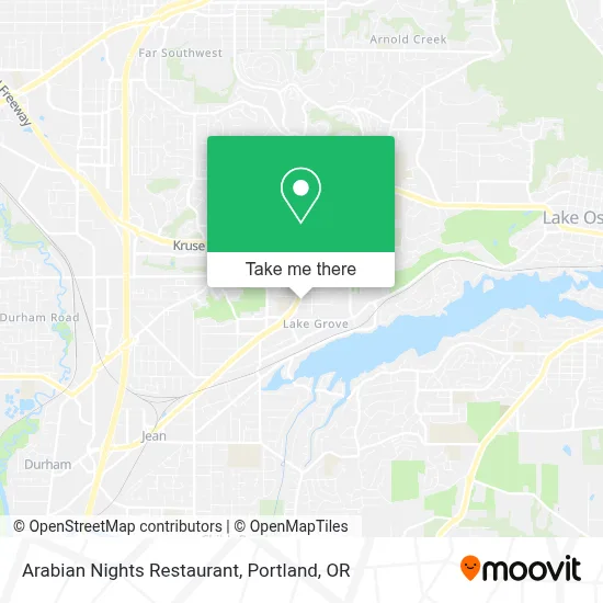 Arabian Nights Restaurant map