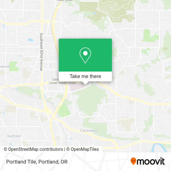 Portland Tile map