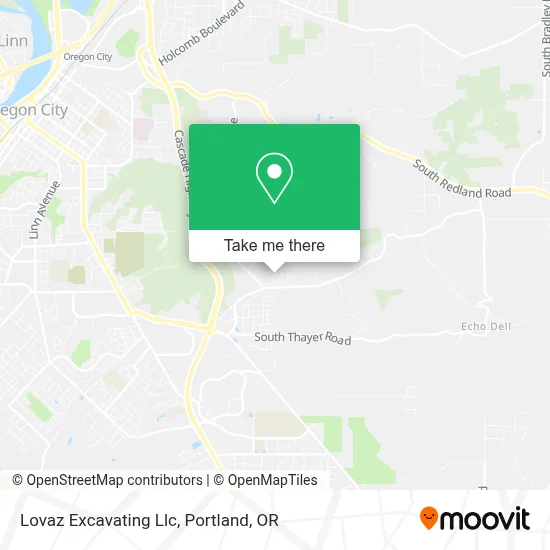 Lovaz Excavating Llc map