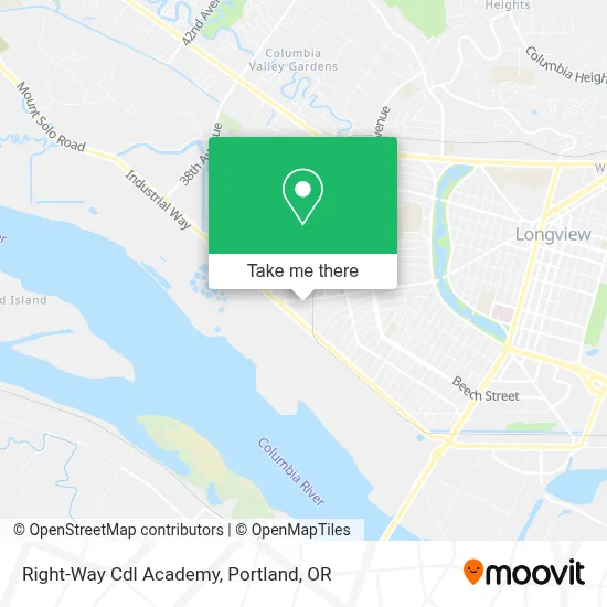 Right-Way Cdl Academy map