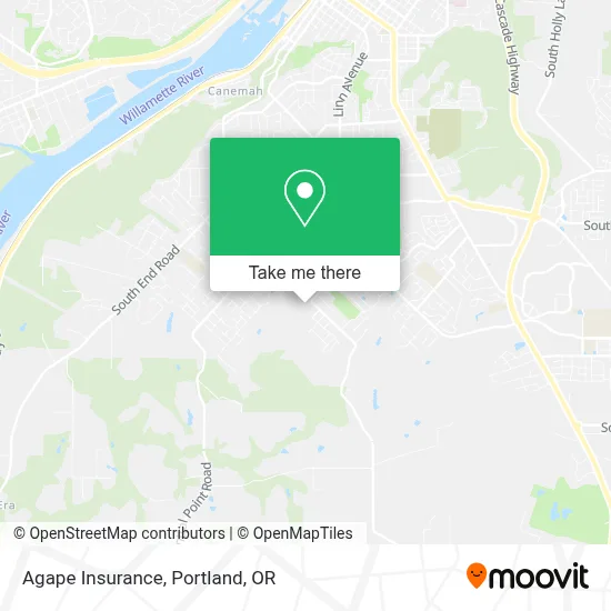 Agape Insurance map