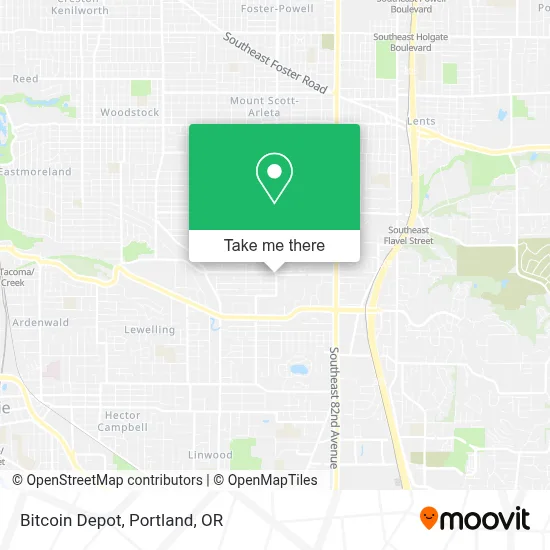 Bitcoin Depot map