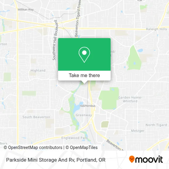 Parkside Mini Storage And Rv map