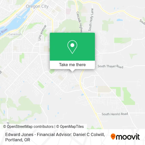 Edward Jones - Financial Advisor: Daniel C Colwill map
