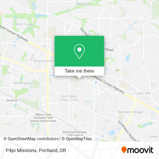 P4pi Missions map