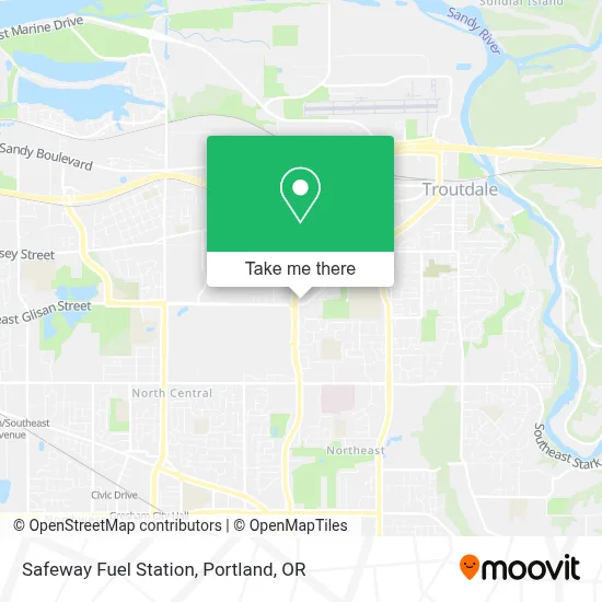 Safeway Fuel Station map
